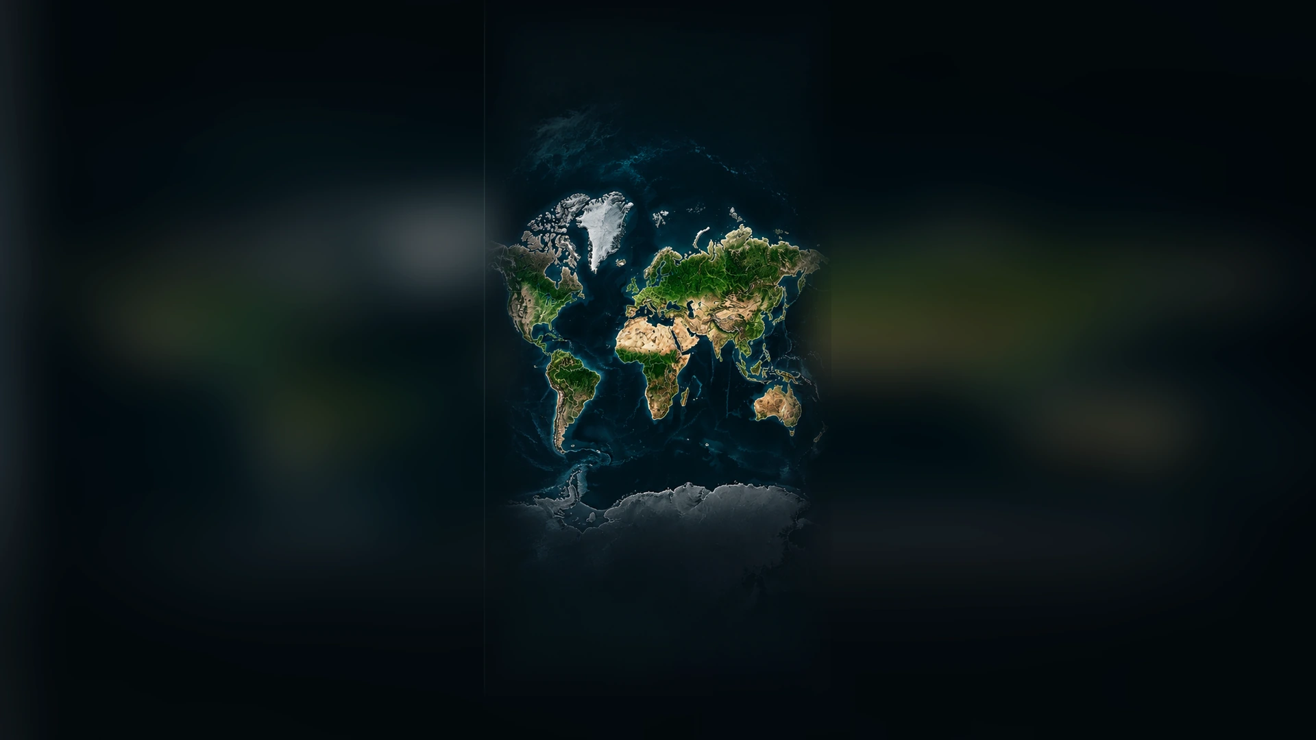 World map with the countries where partners work